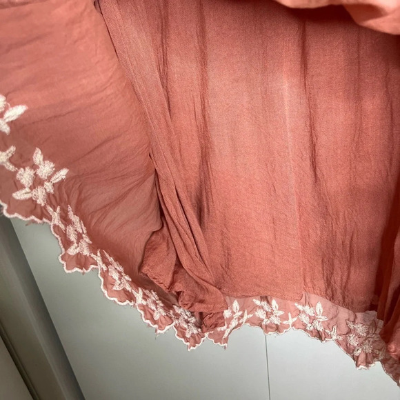 Free People - Bridget Babydoll Embroidered Mini Dress - Picture 4 of 8